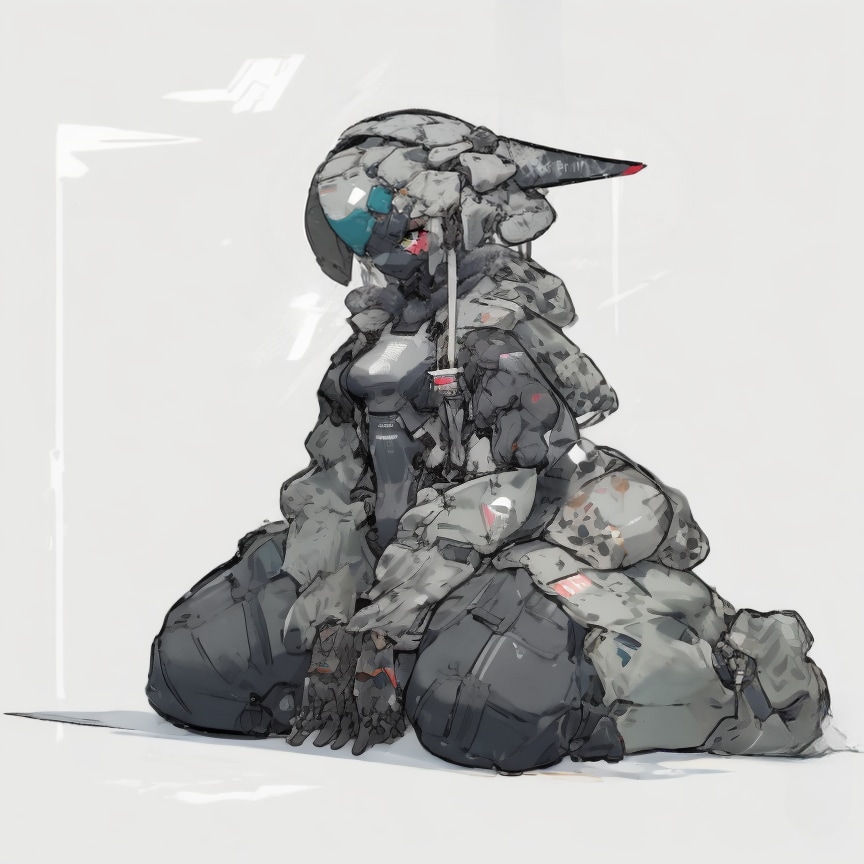 Girl and Robot1055 | の人気AIイラスト・グラビア