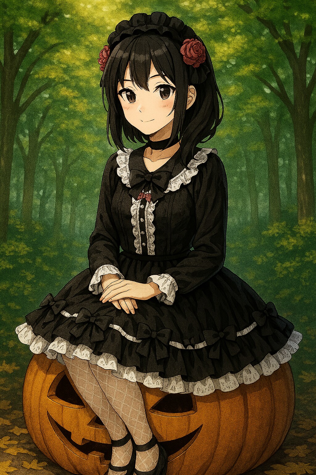 かぼちゃと少女