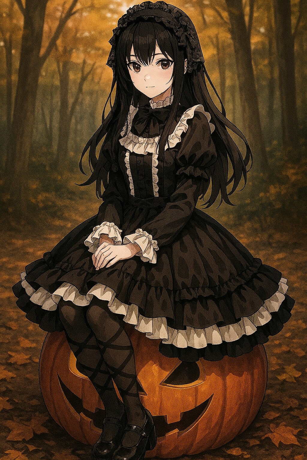 かぼちゃと少女