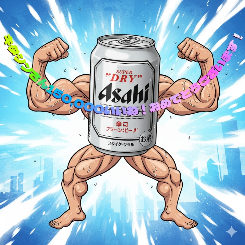 【キタシンさんへ】150,000いいね突破！記念画3枚