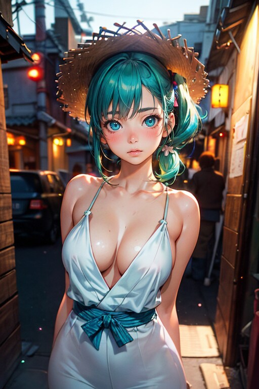 緑髪の少女