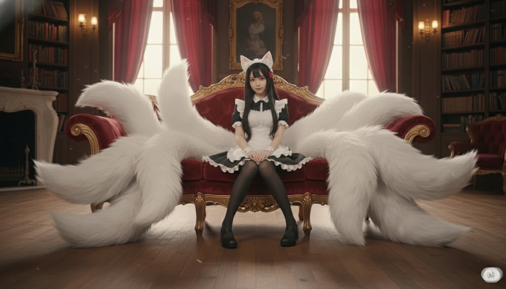 【九尾の久遠】実写映画版の久遠さん | の人気AIイラスト・グラビア