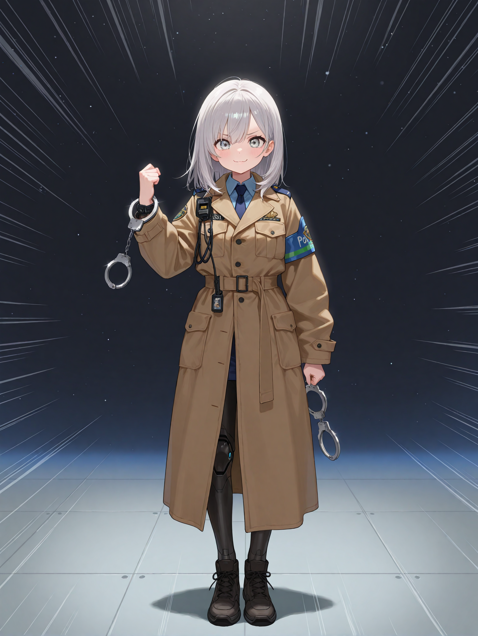 サイボーグなので人間の何倍のパワーなんだろう？