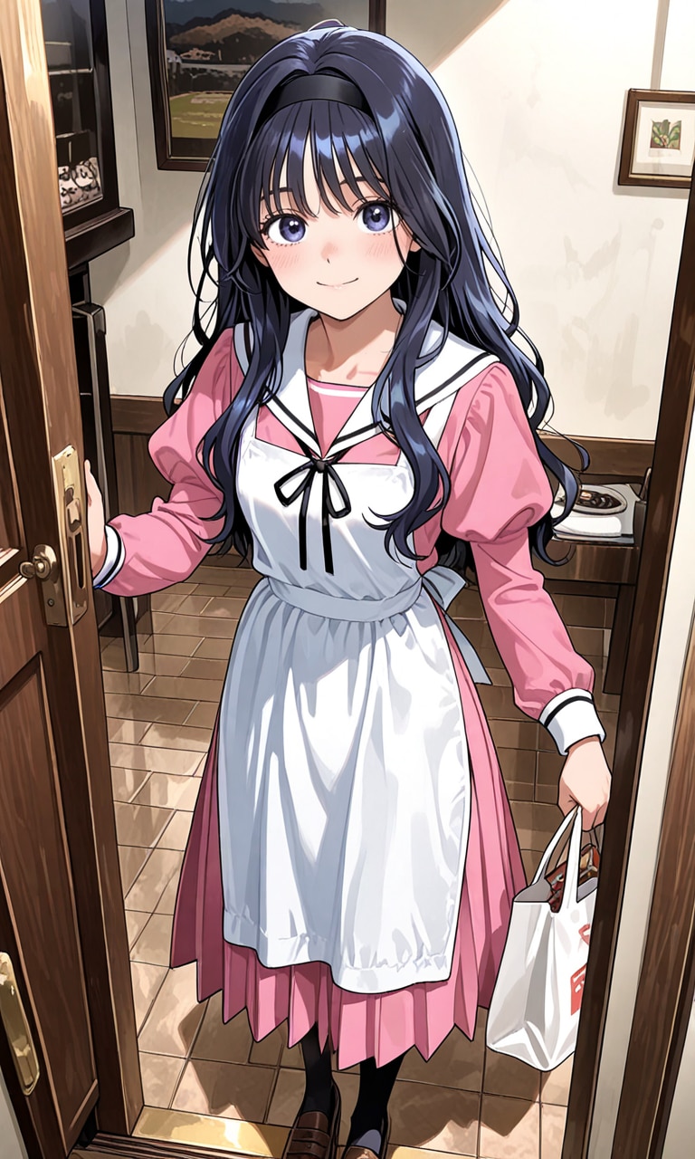 ただい..?!『おかえりなさいꯁꯧ 夕食作ってました！』 | の人気AIイラスト・グラビア