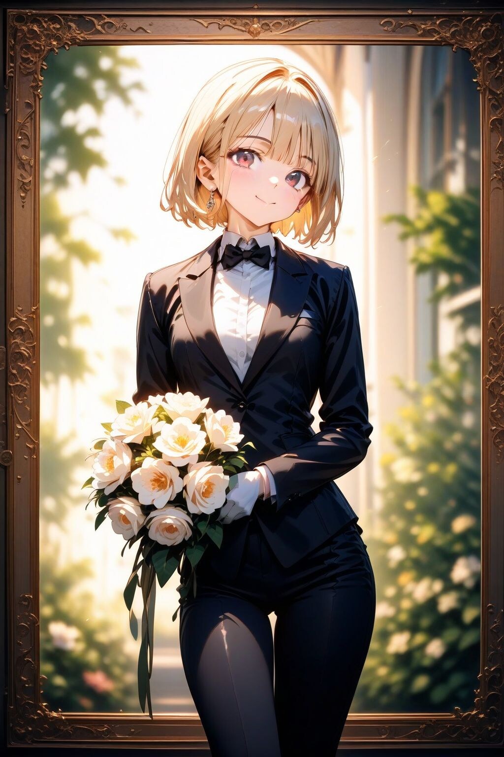 タキシード女子