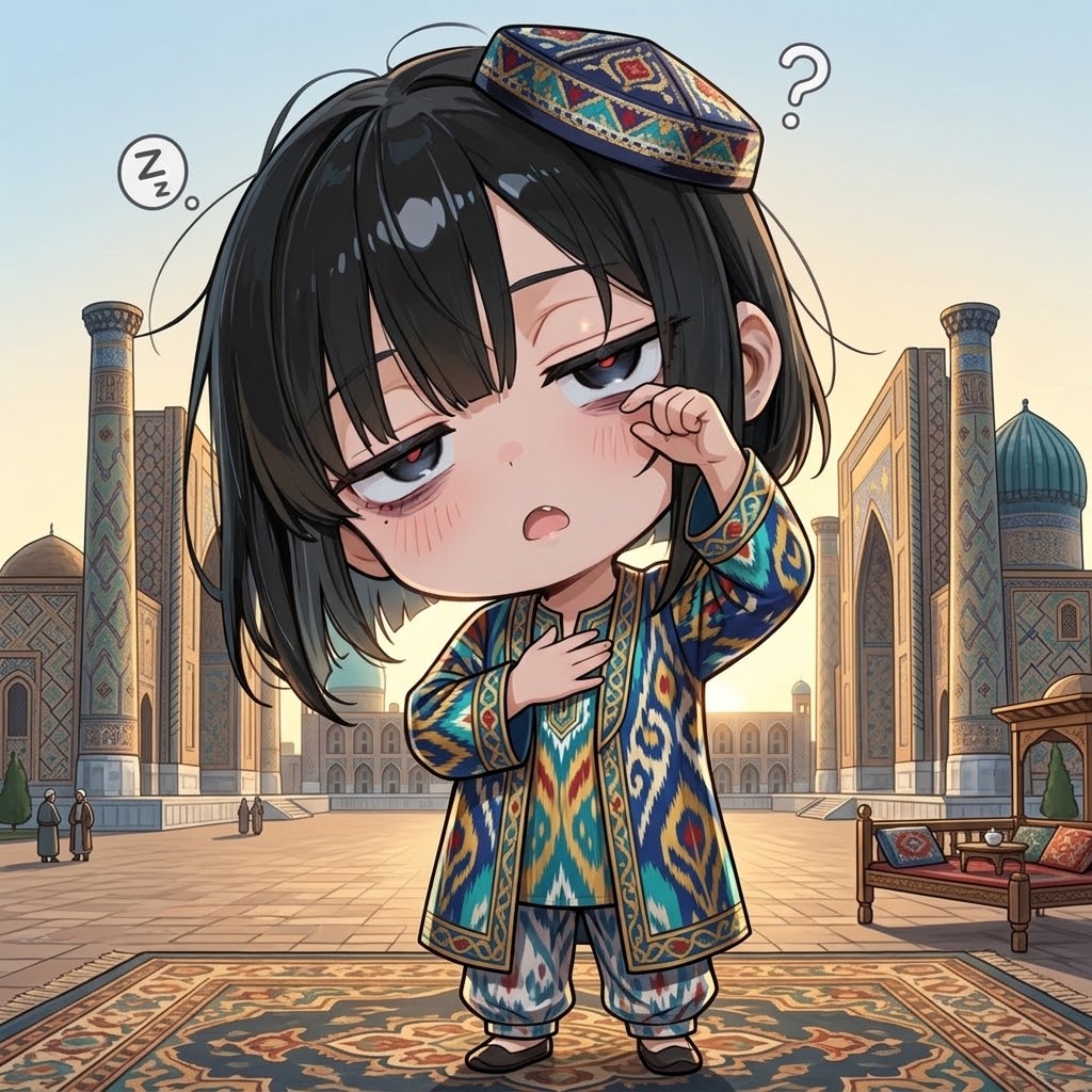 にいちゃん、おはよウズベキスタン…🇺🇿 | の人気AIイラスト・グラビア
