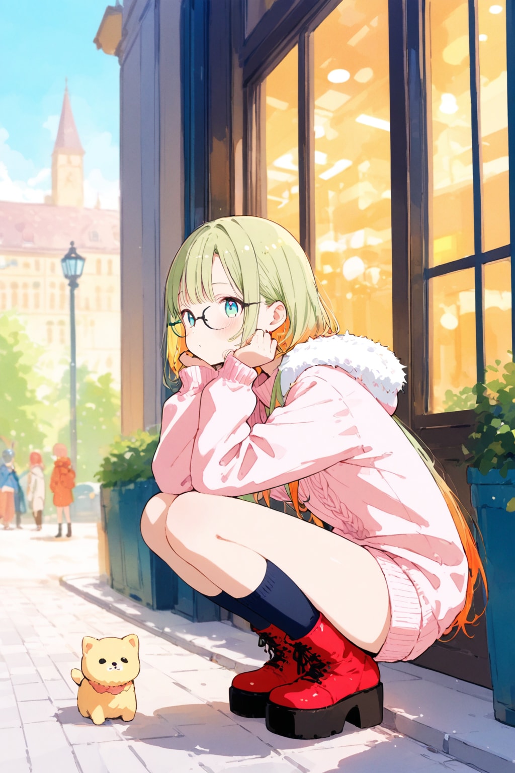 散歩 | の人気AIイラスト・グラビア