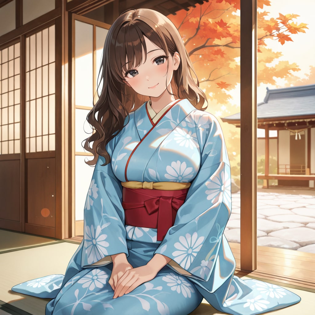 澪ちゃん、優雅に佇む２