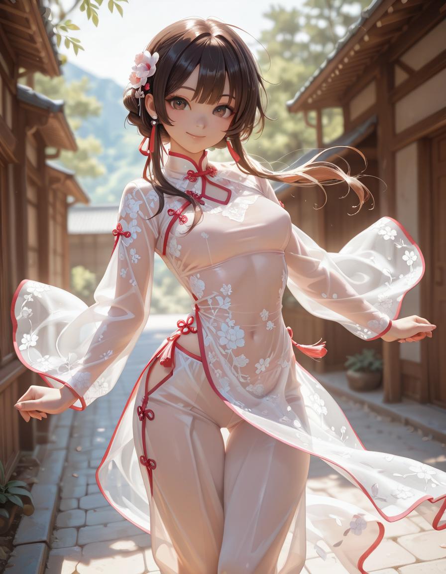 涼しげな民族衣装 | の人気AIイラスト・グラビア