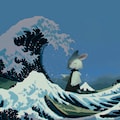 リメイクねず耳絵画 2枚目