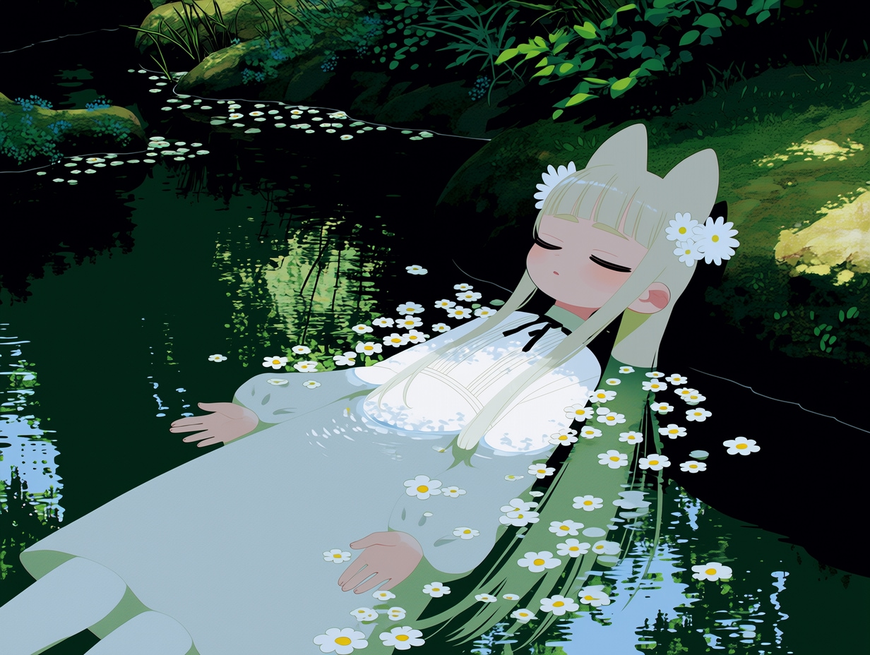 リメイクねず耳絵画