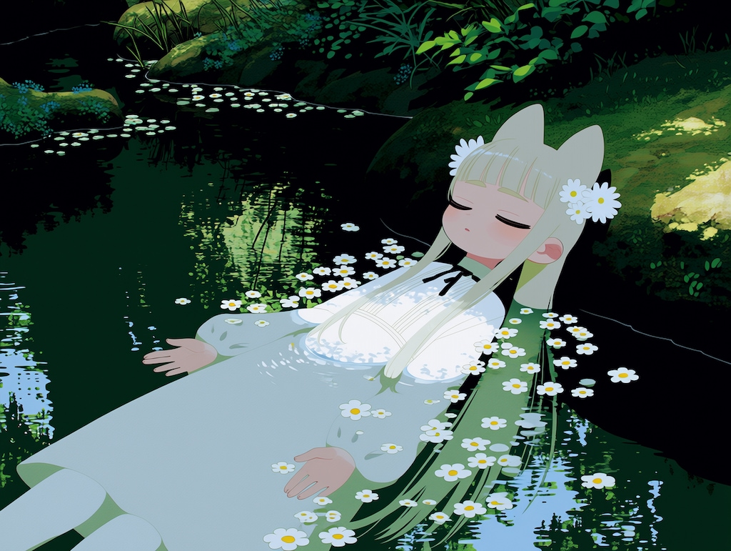 リメイクねず耳絵画