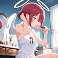 元気っ子さんの化粧 2枚目
