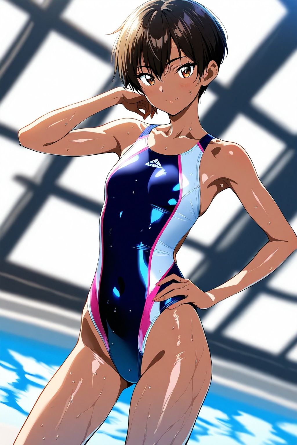 FENRIRで競泳水着　250911