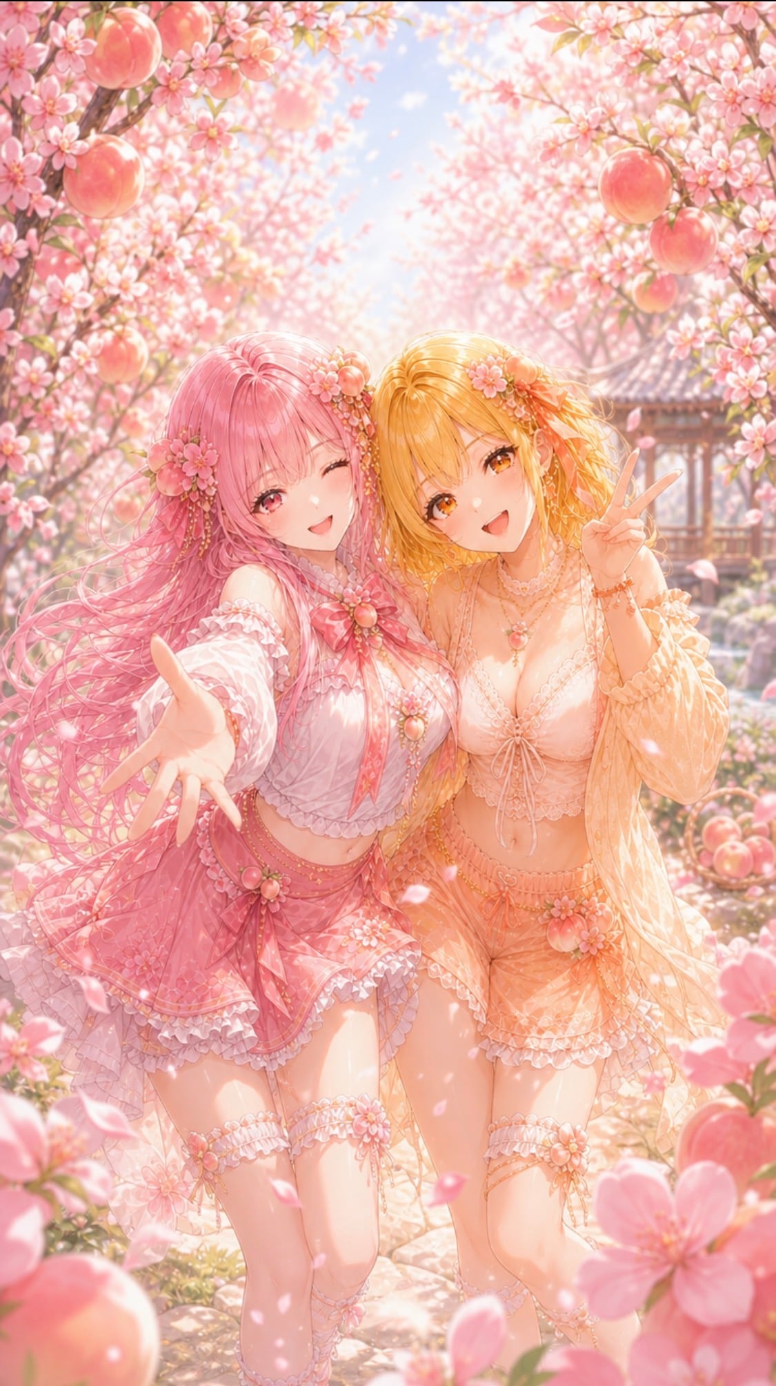 桃姉妹特別画像🍑✨