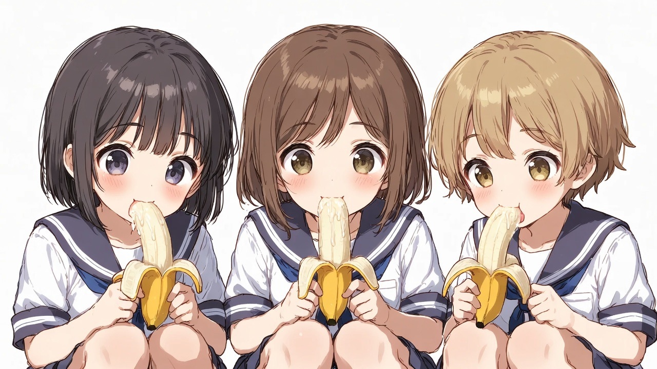 バナナ×練乳 | の人気AIイラスト・グラビア