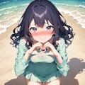 ワンピースでハートハンド 7枚目