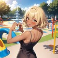 ワンピースでハートハンド 4枚目