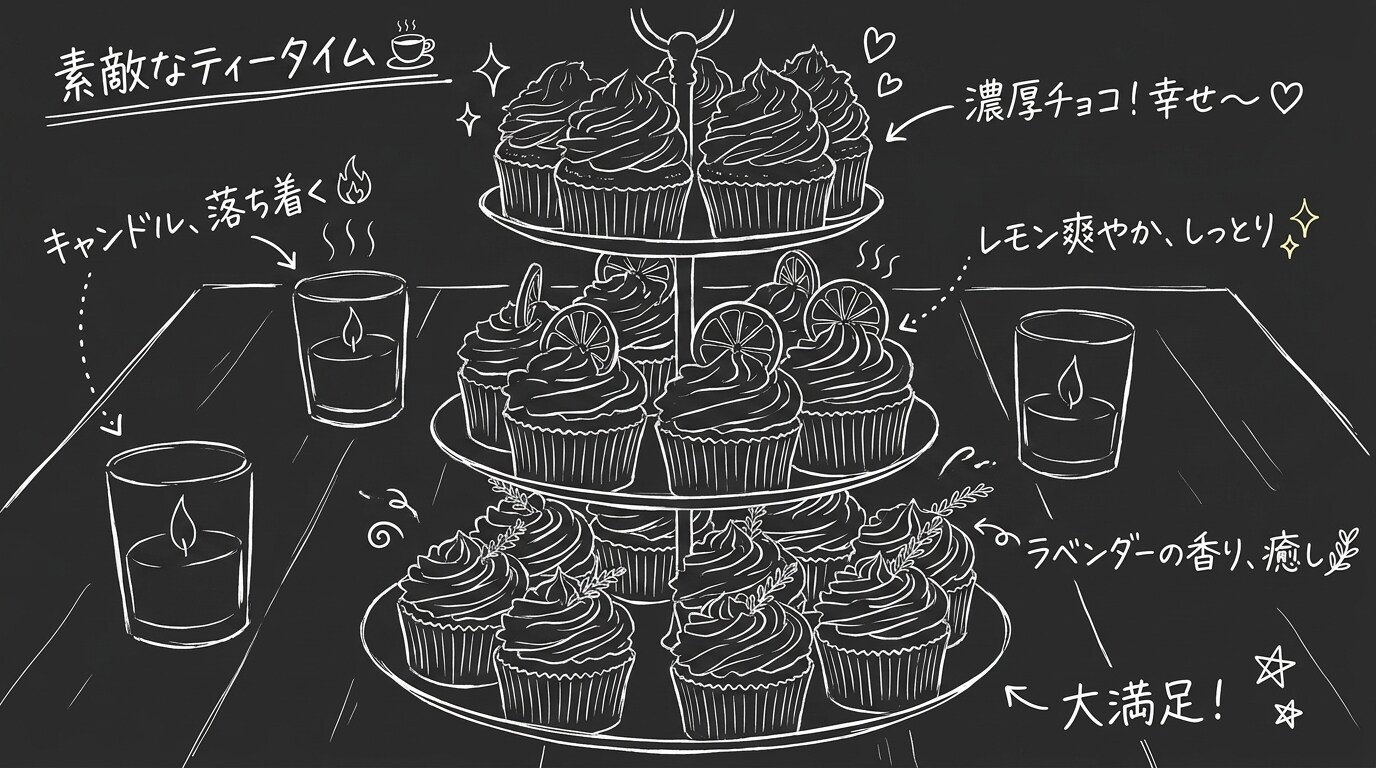 ３種のカップケーキについて | の人気AIイラスト・グラビア