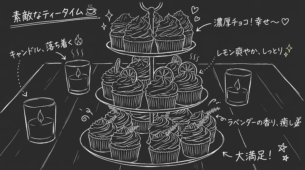 ３種のカップケーキについて
