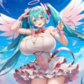 ボカロ　えれくとりっく・えんじぇぅ　初音ミク（爆乳版） 12枚目