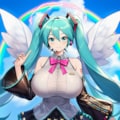 ボカロ　えれくとりっく・えんじぇぅ　初音ミク（爆乳版） 11枚目