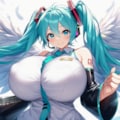 ボカロ　えれくとりっく・えんじぇぅ　初音ミク（爆乳版） 2枚目