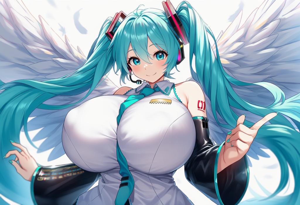 ボカロ　えれくとりっく・えんじぇぅ　初音ミク（爆乳版）