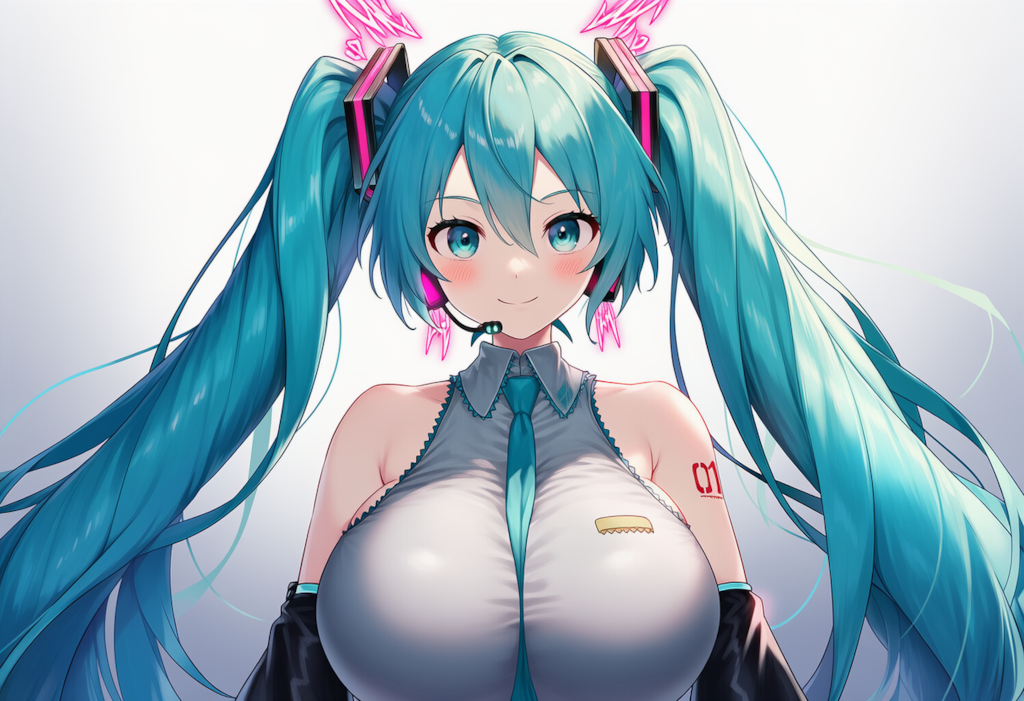ボカロ　えれくとりっく・えんじぇぅ　初音ミク（爆乳版）