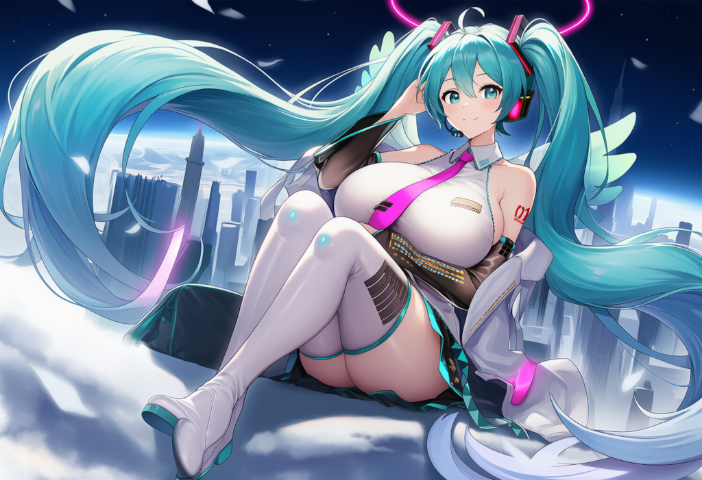 ボカロ　えれくとりっく・えんじぇぅ　初音ミク（爆乳版）