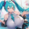 ボカロ　えれくとりっく・えんじぇぅ　初音ミク（爆乳版） 9枚目