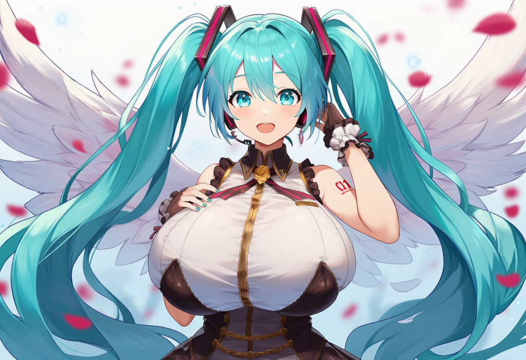 ボカロ　えれくとりっく・えんじぇぅ　初音ミク（爆乳版）