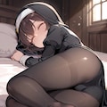 【男の娘】黒スト 10枚目