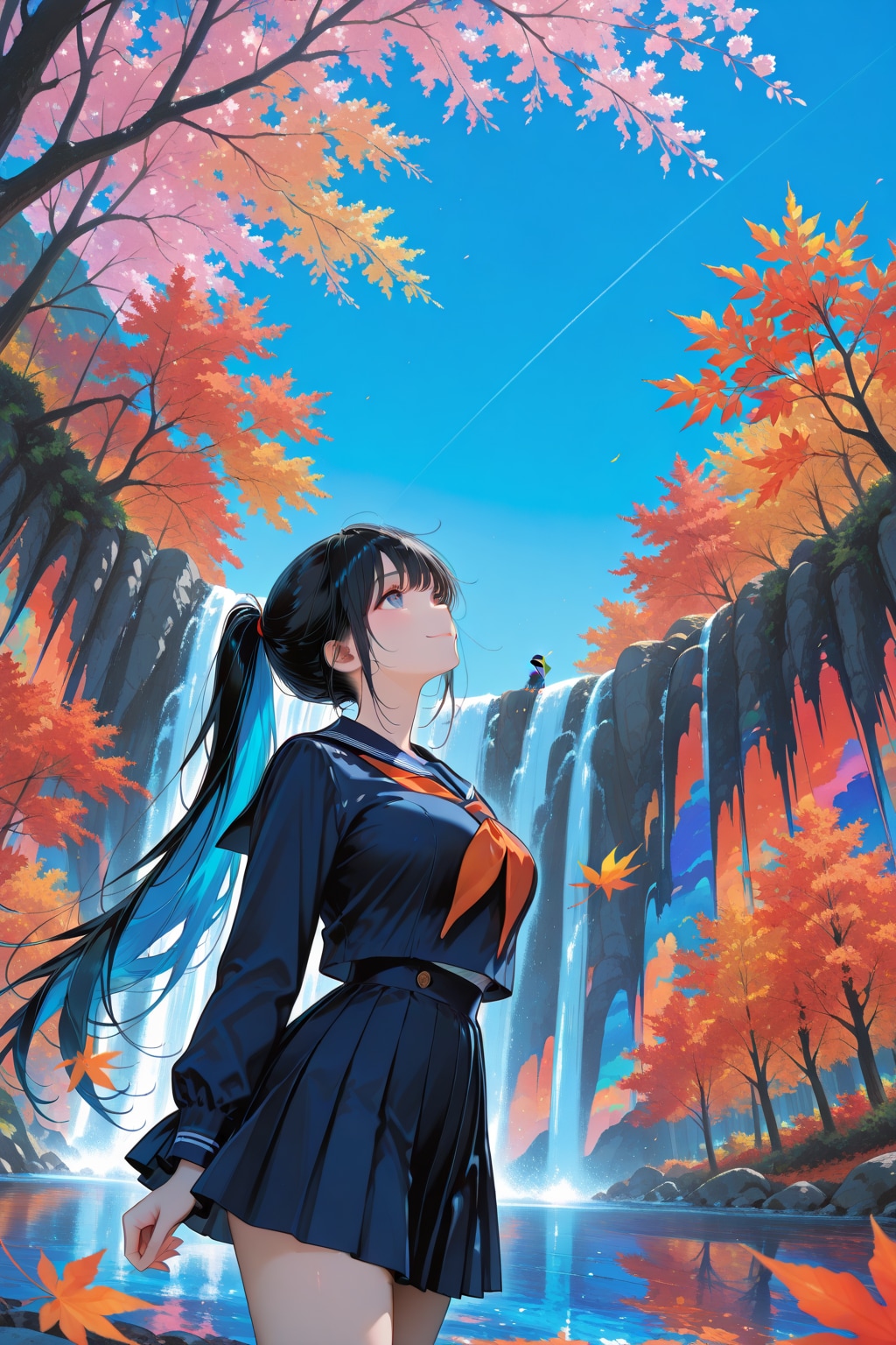 紅葉狩りです | の人気AIイラスト・グラビア