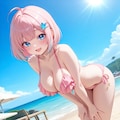 理紗姉（フリルビキニver.） 2枚目