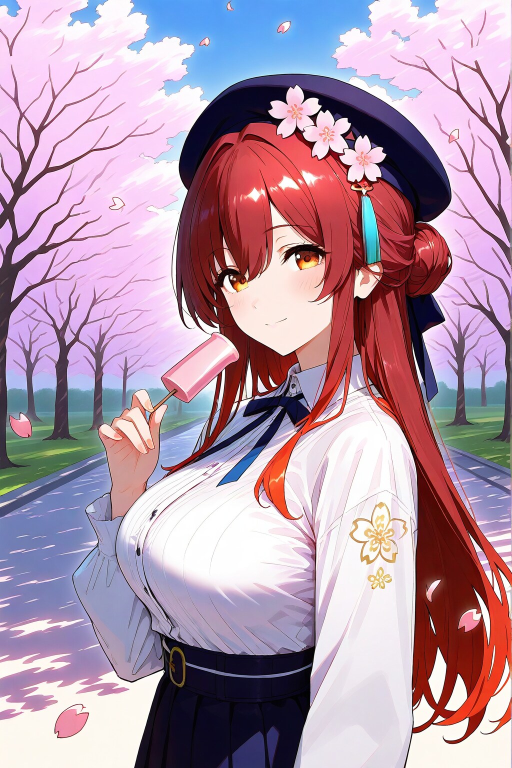 🌸桜通りにて🌸