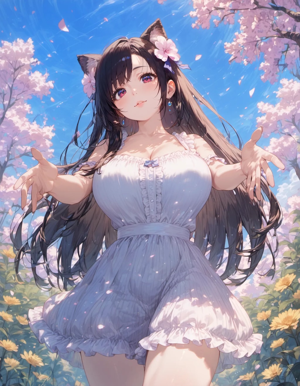 Welcome to the Cherry Blossom Field