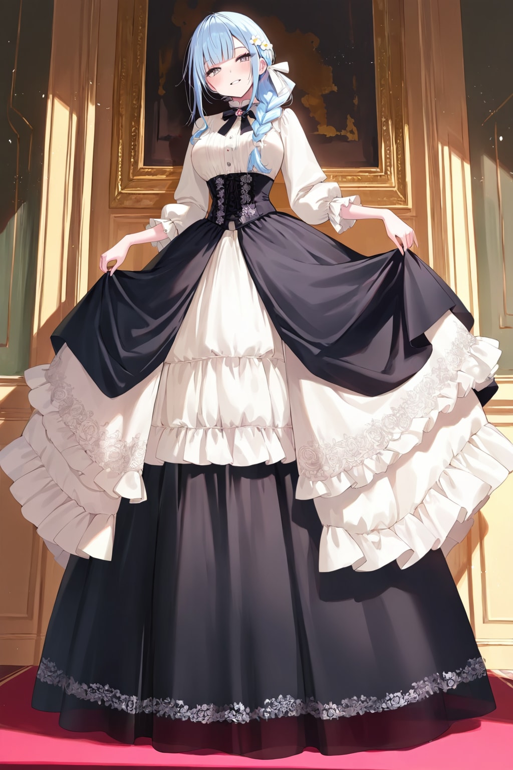 When I accidentally forgot to remove some lines when reusing prompts | の人気AIイラスト・グラビア