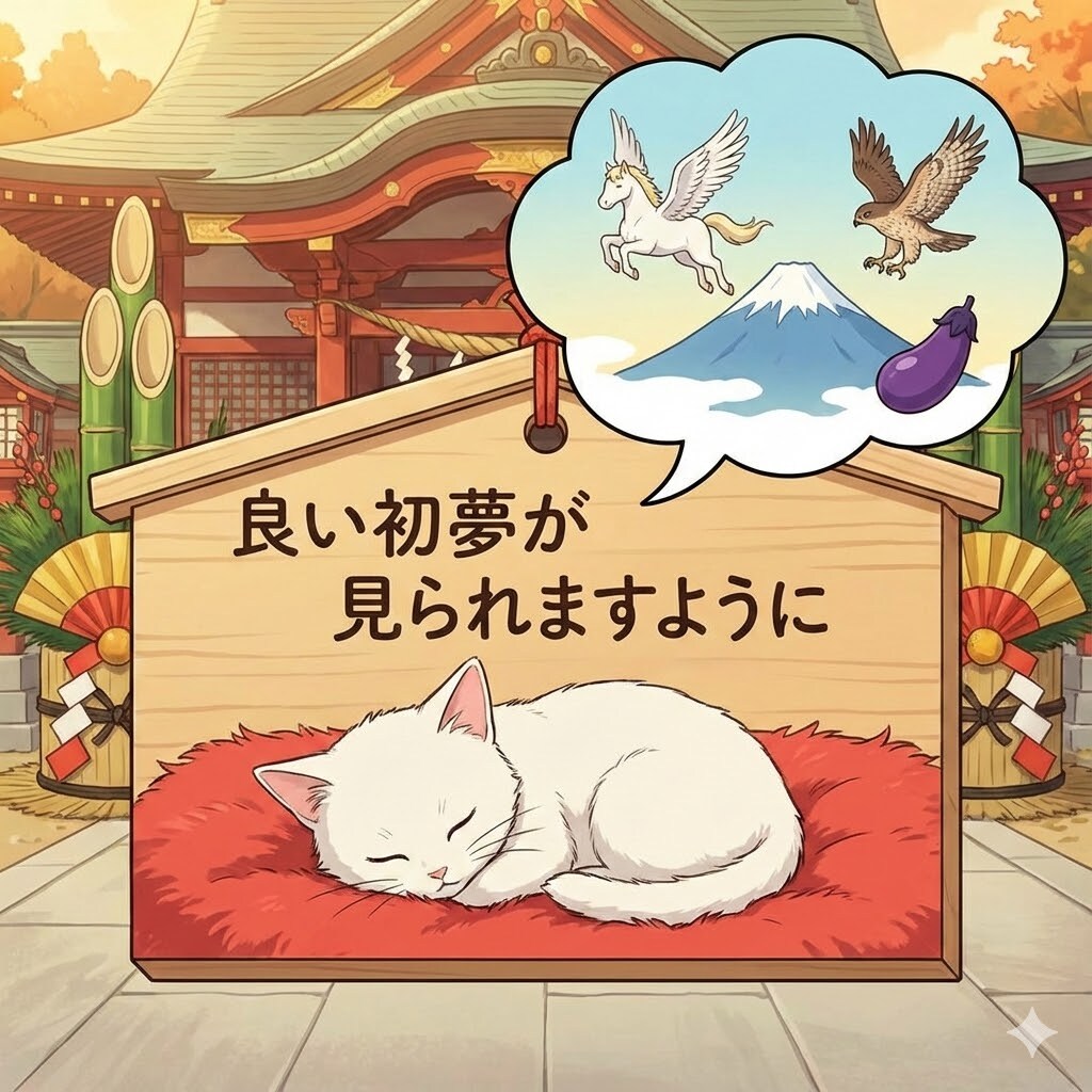 初夢の絵馬 | の人気AIイラスト・グラビア