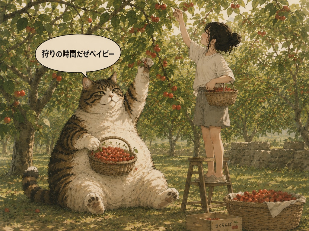 さくらんぼ狩り🍒