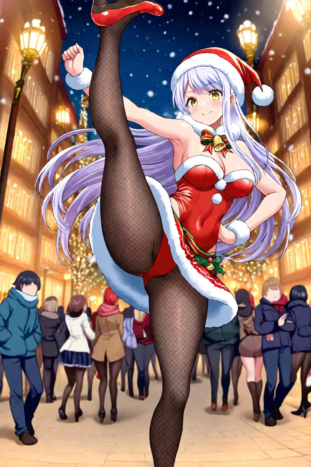 サンタガールのダンス