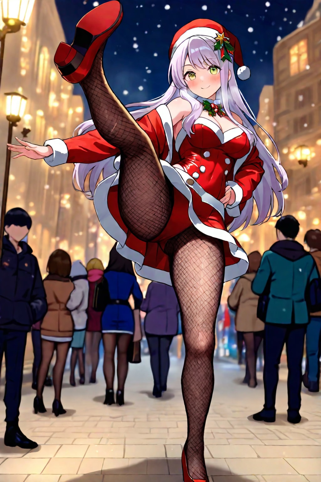 サンタガールのダンス