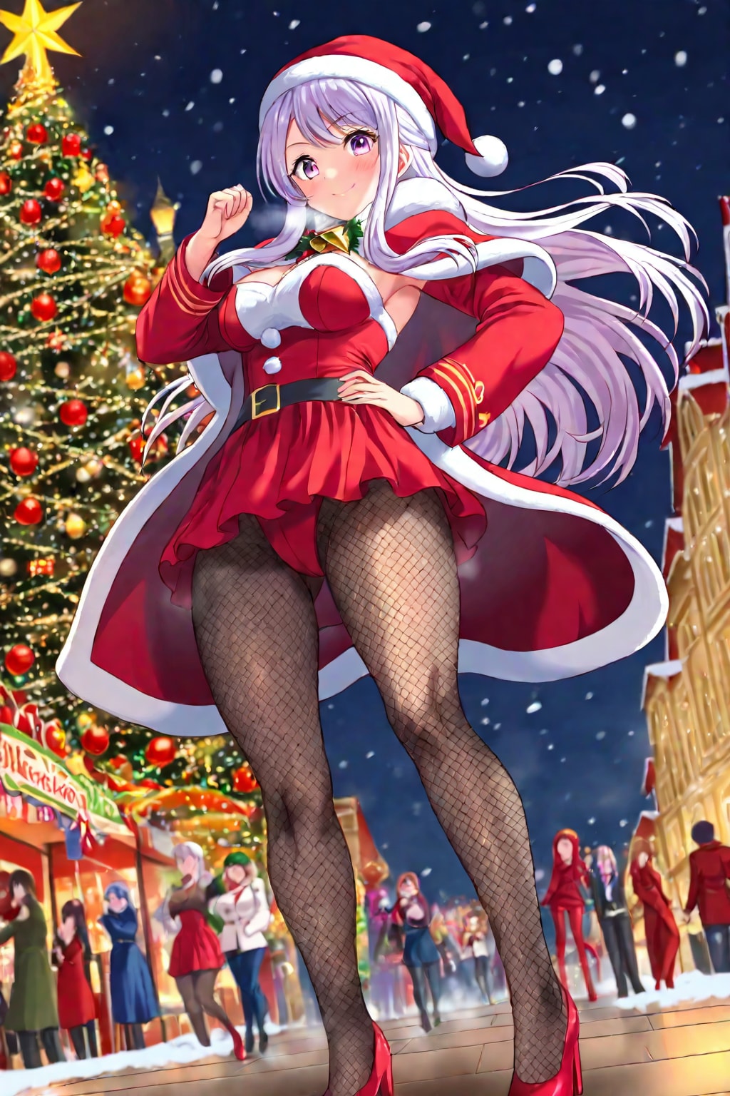 サンタガールのダンス