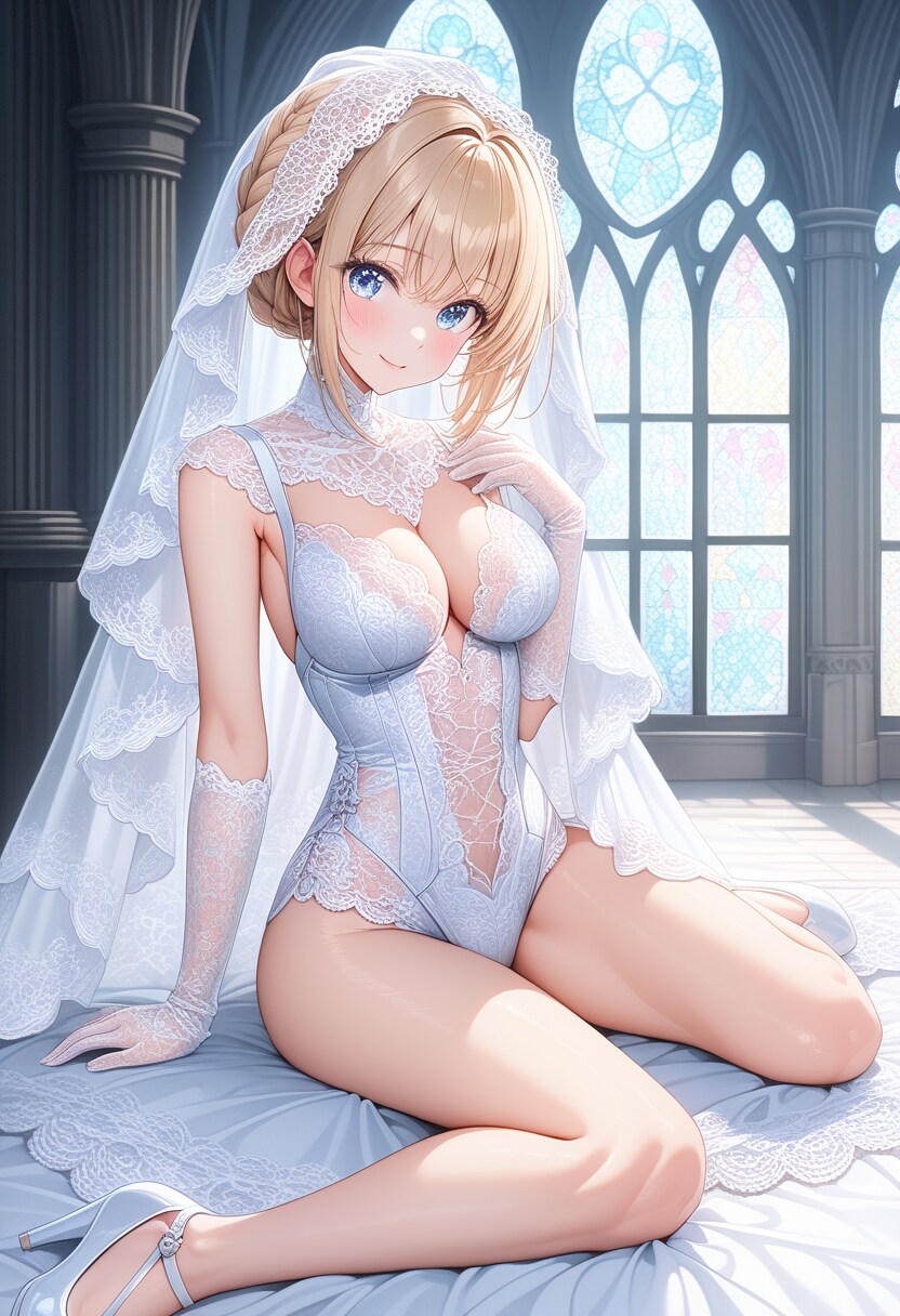 Days AI「ランジェリー姿の花嫁　Ver.0２」