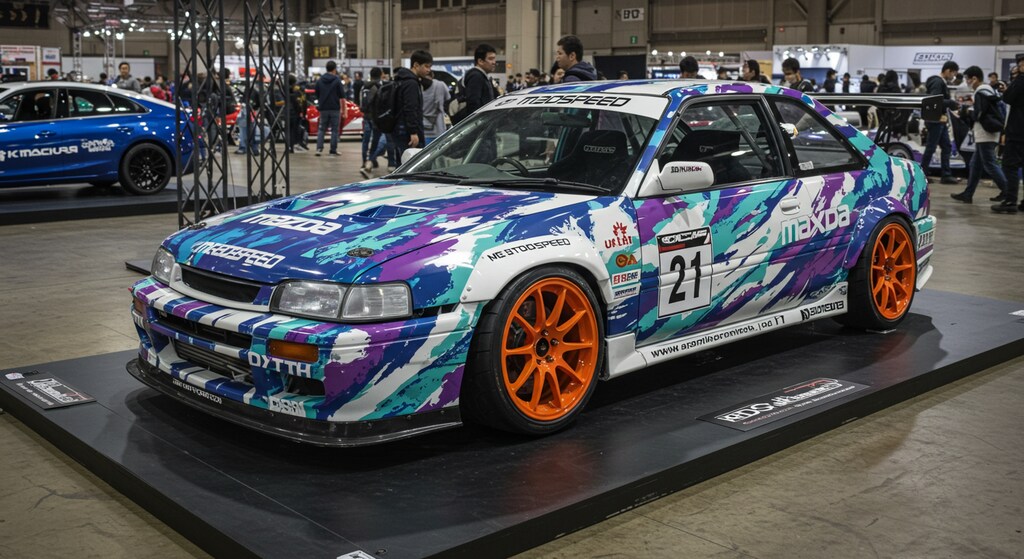 マツダスピードファミリアレーシングカー