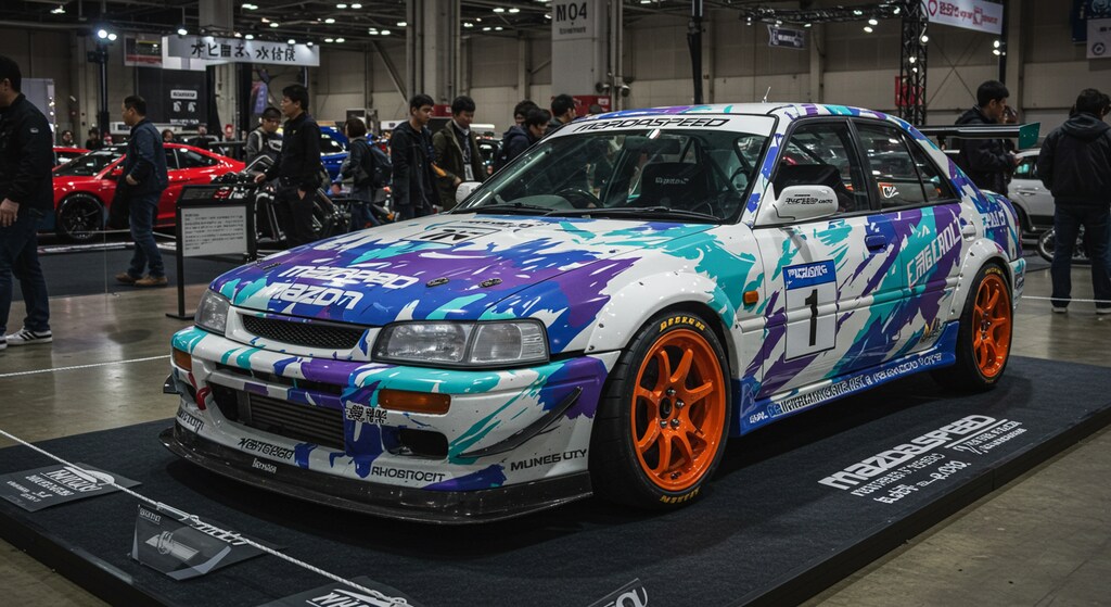 マツダスピードファミリアレーシングカー