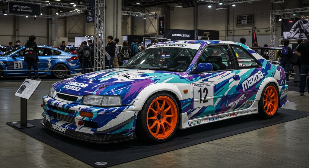 マツダスピードファミリアレーシングカー