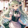 エルフちゃんメイド☕️ 10枚目