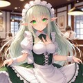 エルフちゃんメイド☕️ 4枚目