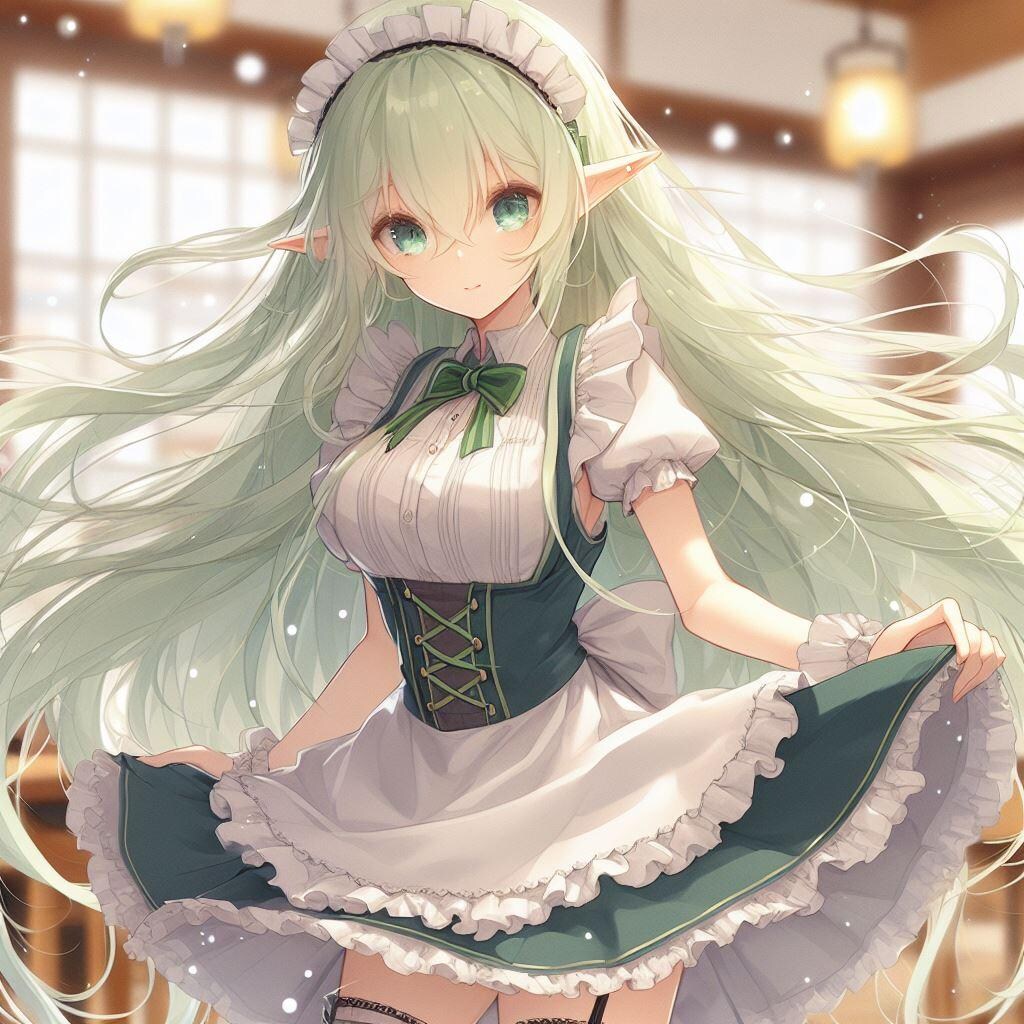 エルフちゃんメイド☕️